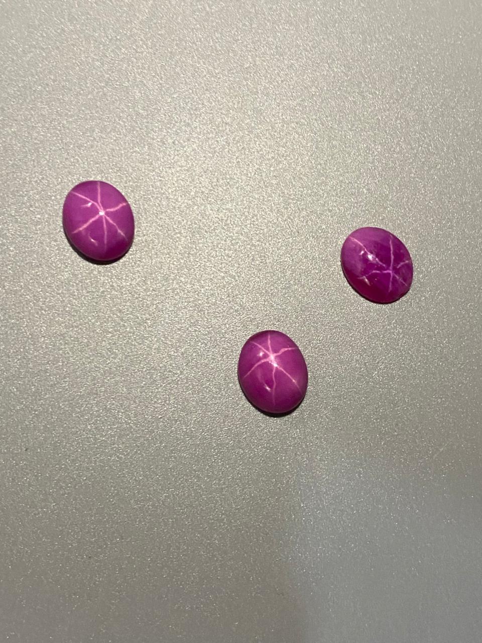 Ruby Star Stone For Rings
