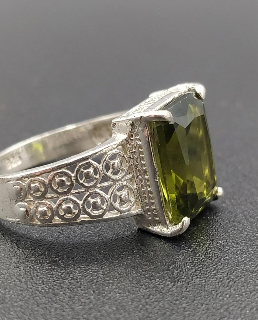 Royal Velvet Silver Ring