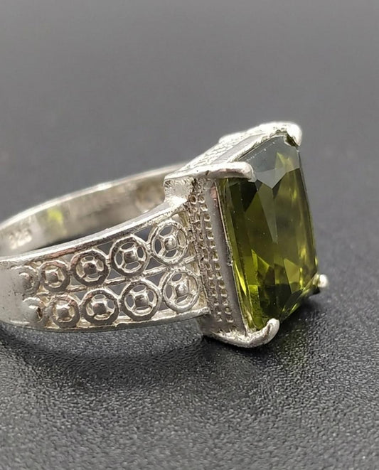 Royal Velvet Silver Ring